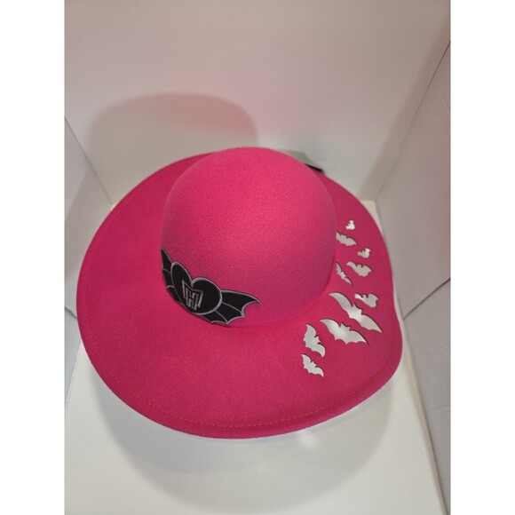 Monster High Womens Pink Hat With Die Cut Bats Hot Topic NWT main image 7
